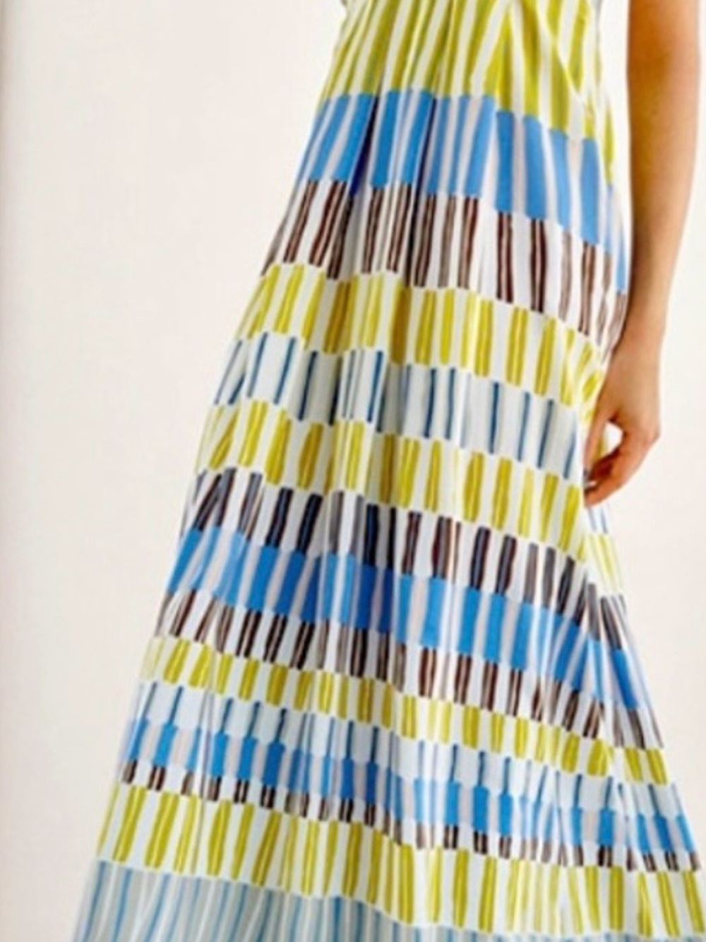 Massimo Dutti Striped Maxi Dress